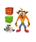 Boneco Crash Bandicoot Low Poly — Colecionável Gamer