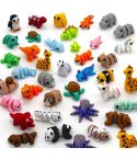 Mini Animais Flexíveis — Kit Sortido (6 a 32 unidades)
