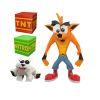 Boneco Crash Bandicoot Low Poly — Colecionável Gamer