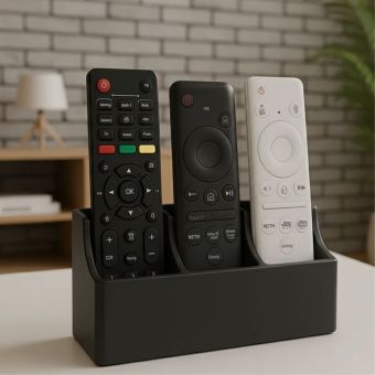 Organizador de Mesa para 3 Controles Remoto